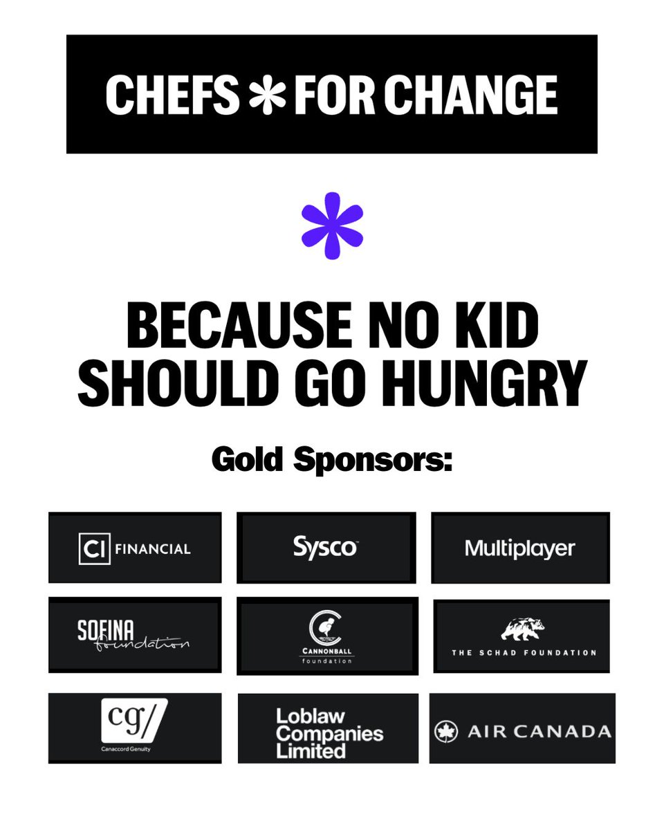 A big shoutout to #ChefsForChange sponsors – this incredible evening wouldn’t have been possible without you. Your support means the world to the kids we serve. 🍎🥕📚🌟

🔗: tfsschefsforchange.com