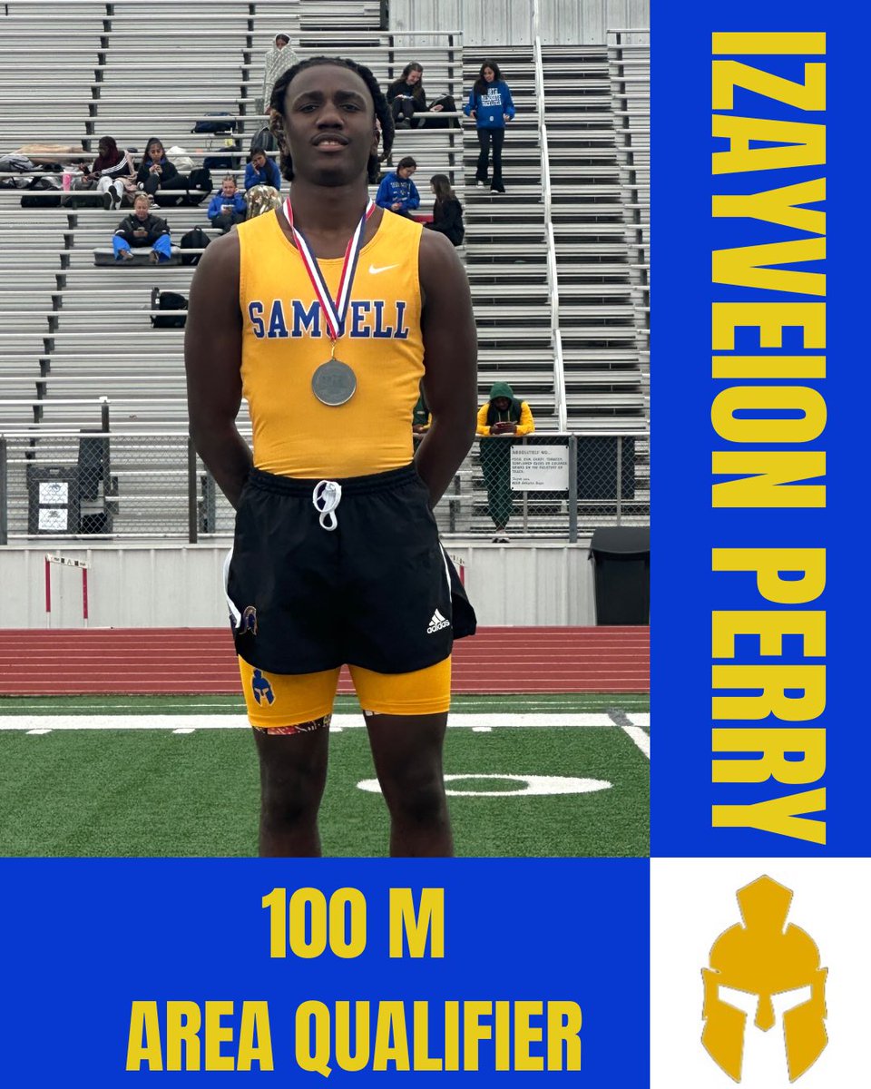 Congratulations to I’Zayvion Perry for qualifying for area.