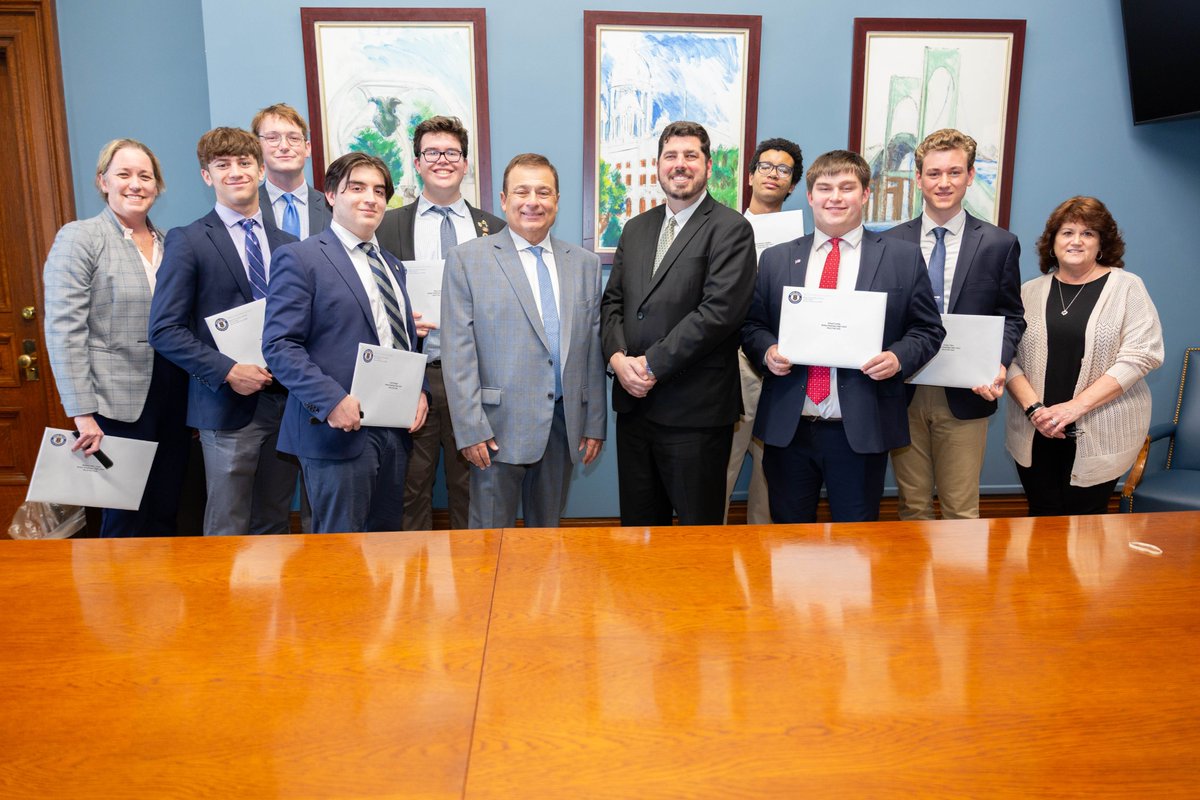 Rhode Island House of Representatives (@rihouseofreps) on Twitter photo Rep. Solomon (<a href="/RepJoeSolomon/">Joe Solomon</a>) had the opportunity to introduce and honor students on the Bishop Hendricken High School Mock Trial Team on winning the Rhode Island Mock Trial Tournament for the first time in school history.
He wishes them continued success at the National Mock Rep. Solomon (<a href="/RepJoeSolomon/">Joe Solomon</a>) had the opportunity to introduce and honor students on the Bishop Hendricken High School Mock Trial Team on winning the Rhode Island Mock Trial Tournament for the first time in school history.
He wishes them continued success at the National Mock