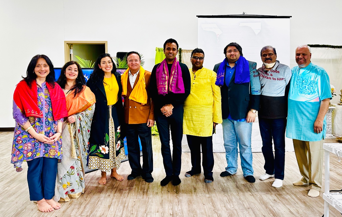 HinduAmerican's tweet image. What started as a small gathering grew into a major awareness event, bringing together 60+ community members to learn about HAF’s mission &amp;amp; advocacy. A follow-up house event with 30-35 attendees further deepened engagement, leading to key conversations on education, policy, and…