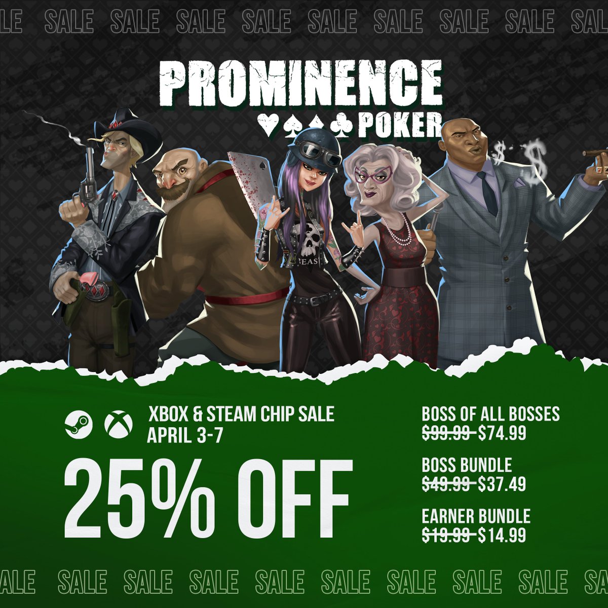 🌧️ April showers bring… 25% off chip bundles!

Rainy days = big pot plays. Soak up 25% off select chip bundles now through April 7. Don’t let these savings wash away! 💰