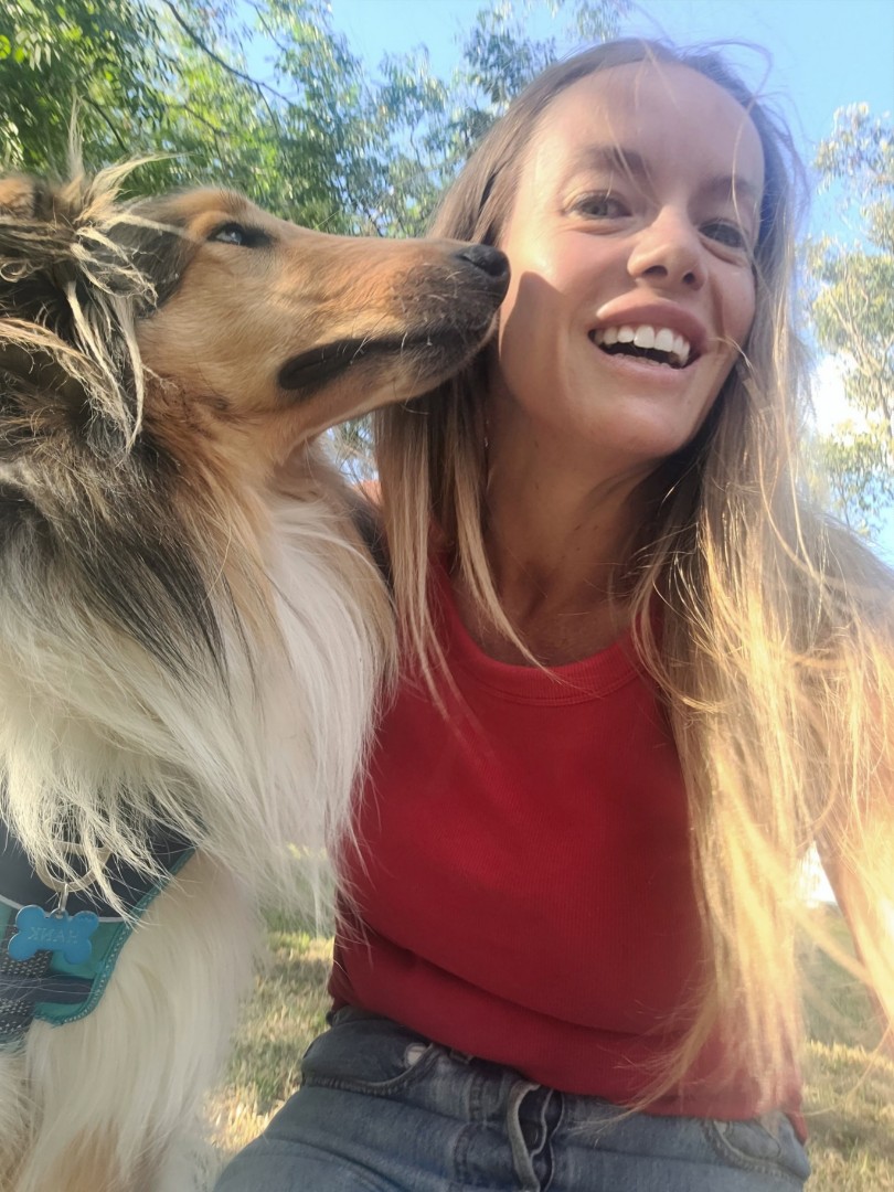 This dog has a way of brightening the darkest of days. 🐾