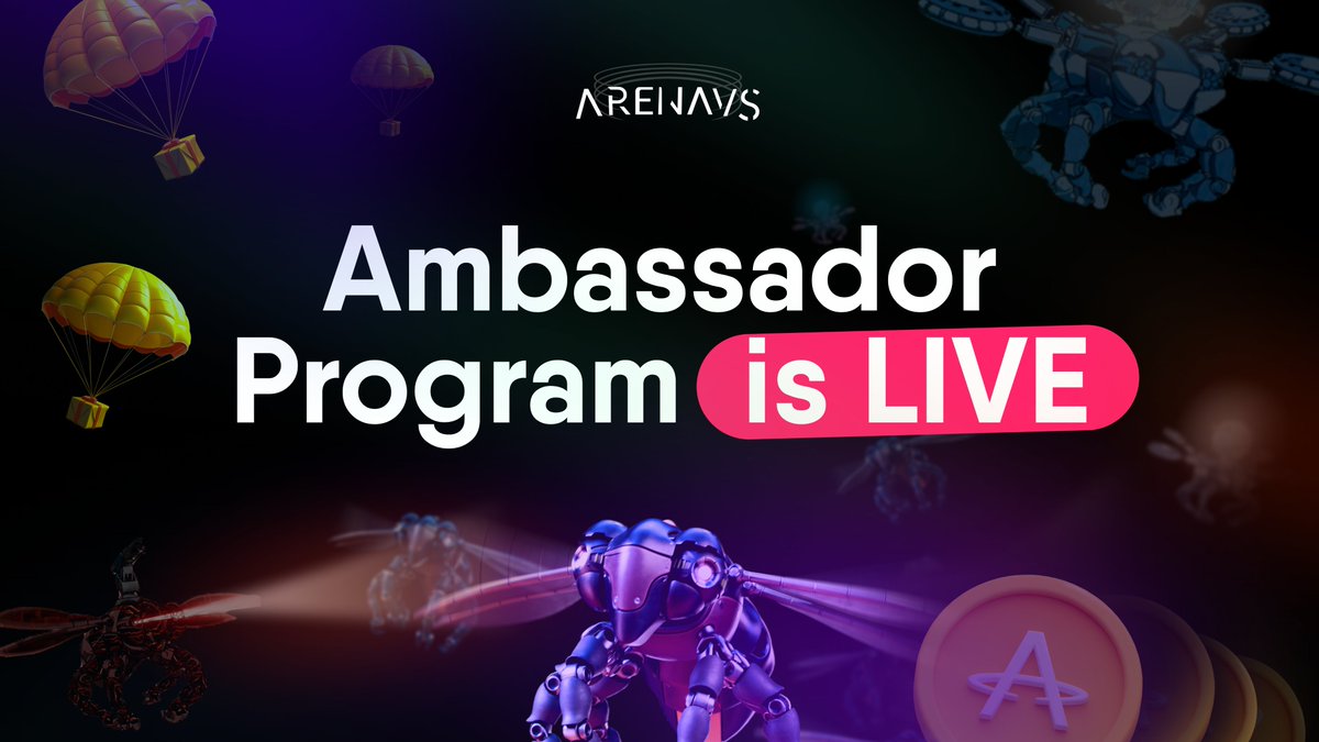 Join the HIVE🐝

We’re calling on builders, creators, community leads, and passionate players to become part of the ArenaVS Ambassador Program🔥

Shape the ecosystem and earn exclusive perks along the way🪂

Apply NOW:
docs.google.com/forms/d/e/1FAI…

More info:
discord.com/channels/91550…