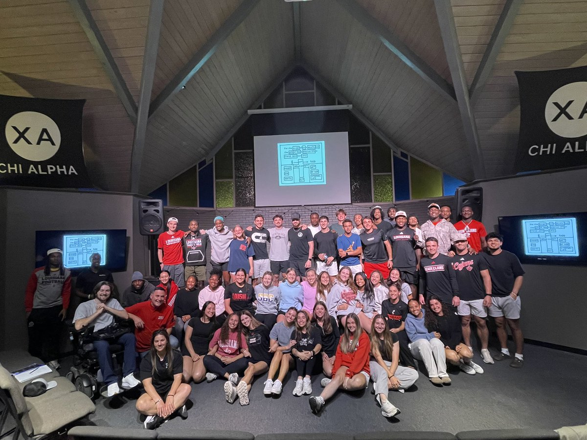 Eric Treuil (@etreuil) on Twitter photo Absolutely love Athletic Bible Study with these Ragin Cajun athletes- so proud of each of them! Winning in life and in sport. <a href="/RaginCajuns/">Louisiana Ragin' Cajuns®</a> <a href="/Cajuns4Christ/">Cajuns4Christ</a> Absolutely love Athletic Bible Study with these Ragin Cajun athletes- so proud of each of them! Winning in life and in sport. <a href="/RaginCajuns/">Louisiana Ragin' Cajuns®</a> <a href="/Cajuns4Christ/">Cajuns4Christ</a>