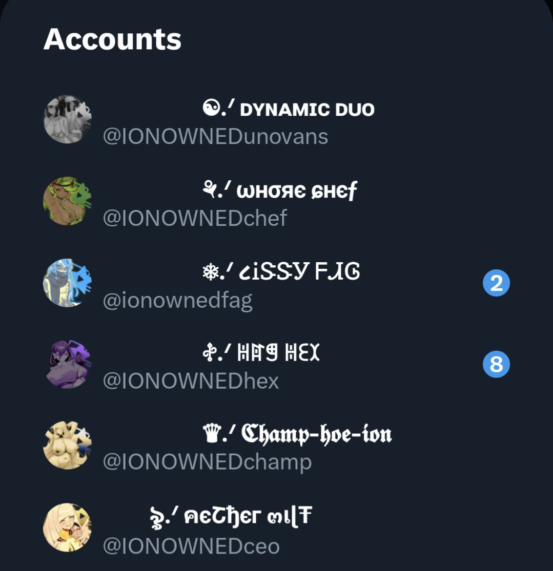 ⁤

     Don't  they  just  look 
     adorable  all  letting  
     their  𝑻𝑹𝑨𝑵𝑵𝒀  owner
     invade  their  account

                      😇

⁤