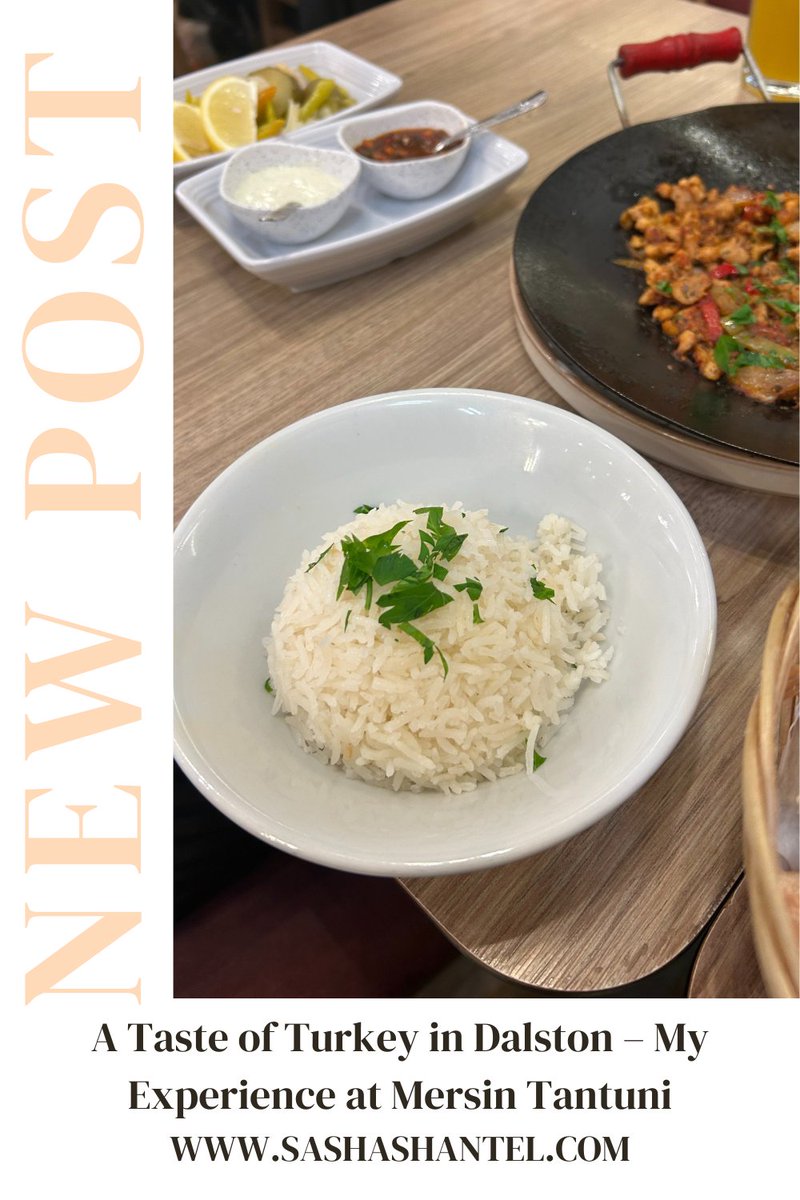IamSashaShantel's tweet photo. Brand new on the blog xoxo
A Taste of Turkey in Dalston โ My Experience at Mersin Tantuni
#iamsashashantel #reviews #foodblogger #londoneats #lblogger #lbloggeruk https://t.co/MvBzEcjZpw