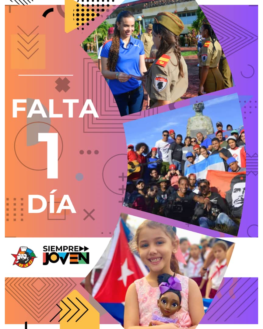 ... qué juventud queremos? ¿... una juventud que simplemente  se concrete a oír y a repetir? ¡No! Queremos una juventud que piense (...) que aprenda por sí misma a ser revolucionaria,  que se convenza a sí misma,  que desarrolle plenamente su pensamiento.
#SantiagodeCuba