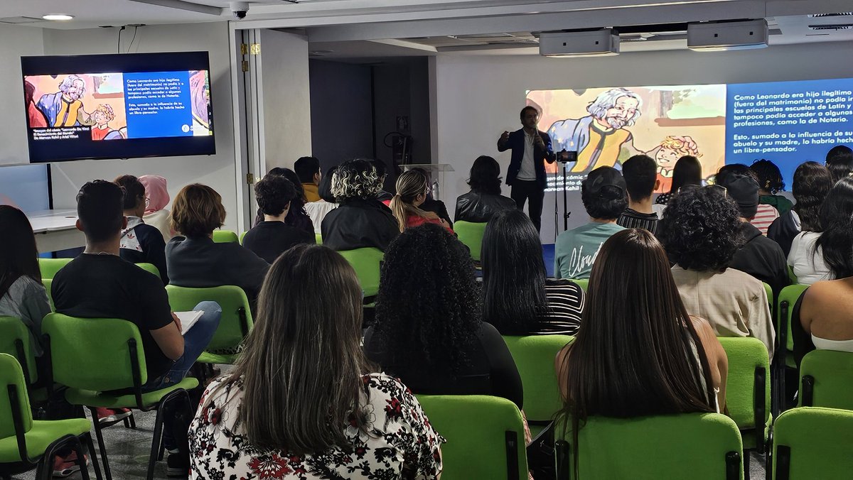 Olivarescfc's tweet image. Hoy fue un día memorable para Academia Olivares, iniciando una nueva etapa de investigación.
Estudiamos la vida de Leonardo da Vinci, presentando por 1era vez en el país la investigación que ha determinado que la madre de Leonardo era una esclava circasiana y mucho más.