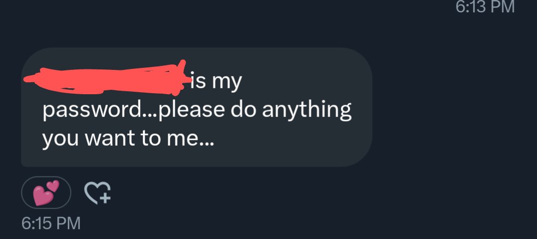 ⁤

     Didn't  even  have  to  ask
                           🤭 

⁤