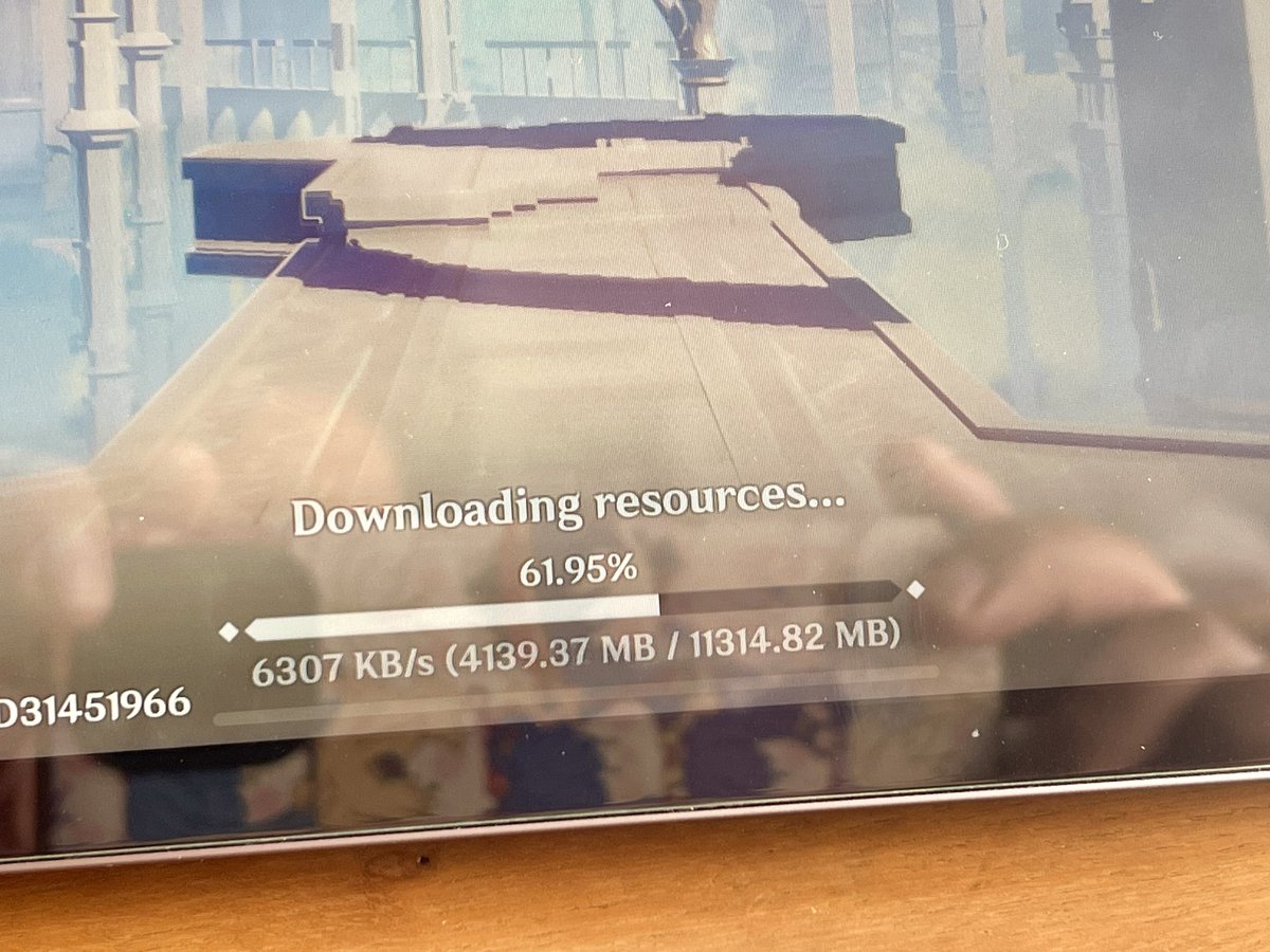 AlbedoJan's tweet photo. I think I only opened Genshin twice this year. Look at that 11GB and this is just on iPad Pro not on PC/Console 💀🤣

I think I missed a lot. https://t.co/n7zAr96gZy