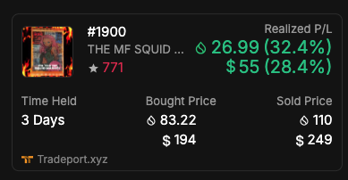 mtblumer's tweet photo. Sold my first NFT.. but stoked to stake the remaining on InkSack!! @ikadotxyz https://t.co/4J93UjLczO