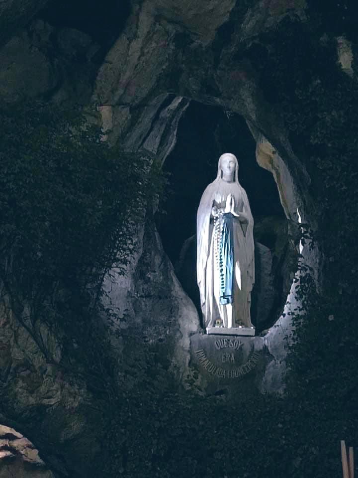 RosaryMum's tweet photo. “I do not promise to make you happy in this world but in the other.” 

Our Lady of Lourdes, pray for us https://t.co/fahIHsmadr