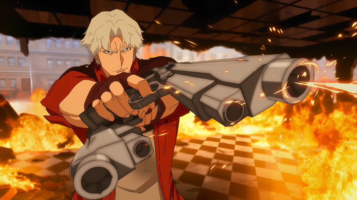 Archaicjam69's tweet photo. Finished watching Netflix's DMC anime, and I have to say I'm shocked with how great it was! For an anime that doesn't take place in the games, it does a wonderful job of sticking with the source material! Let's hope for a season 2! https://t.co/6ODi95jaAm