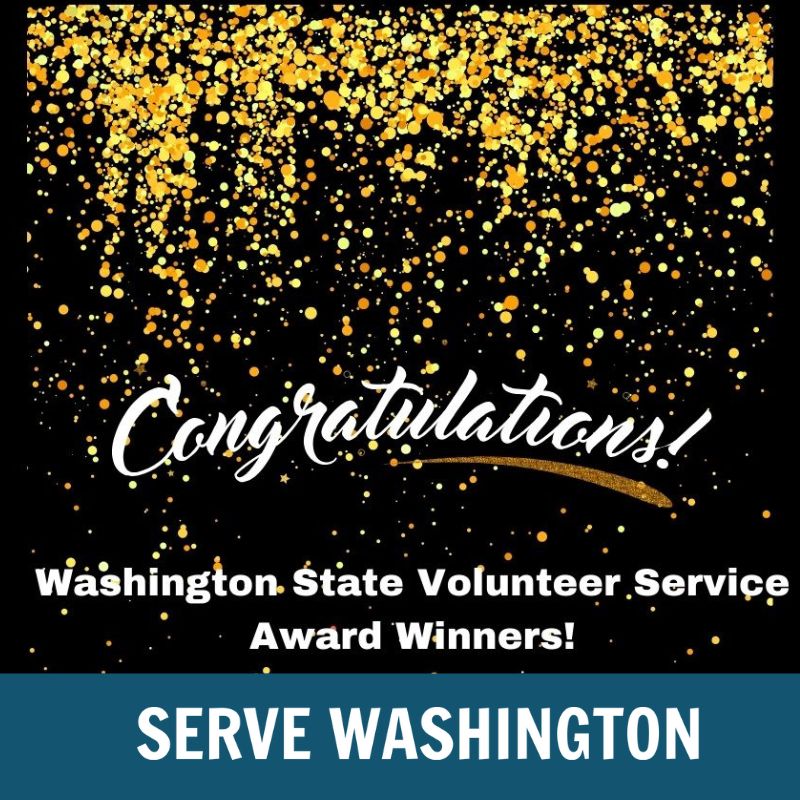 April is #GlobalVolunteerMonth. We are pleased to announce the winners of our 2025 Washington State Volunteer Service Awards! Way to #ServeWA! Read our full announcement: tinyurl.com/4ke9au72