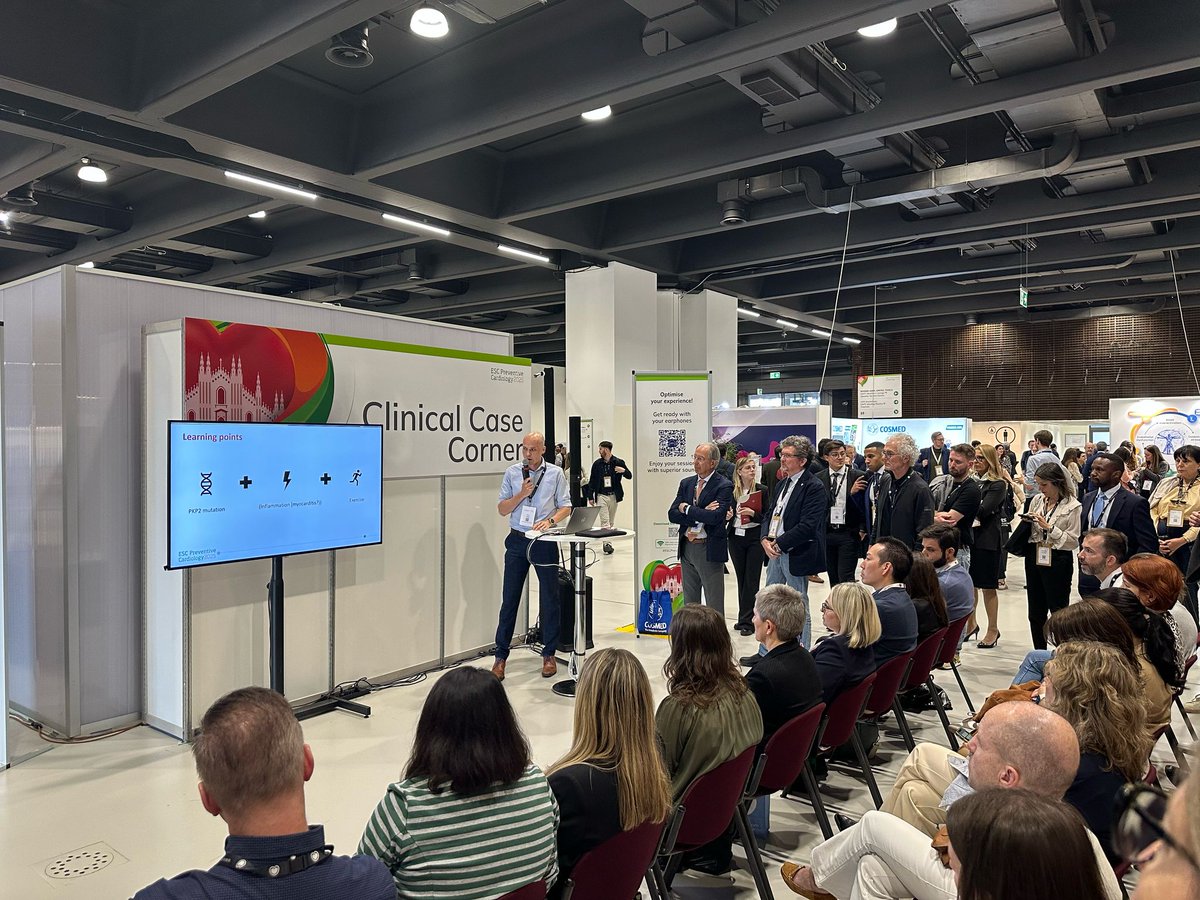 DelpireBoris's tweet image. Great to share a fascinating case of arrhythmogenic cardiomyopathy in a competitive rower at #ESCPrev2025! 🚣‍♂️⚡ #SportsCardiology @HartcentrumH