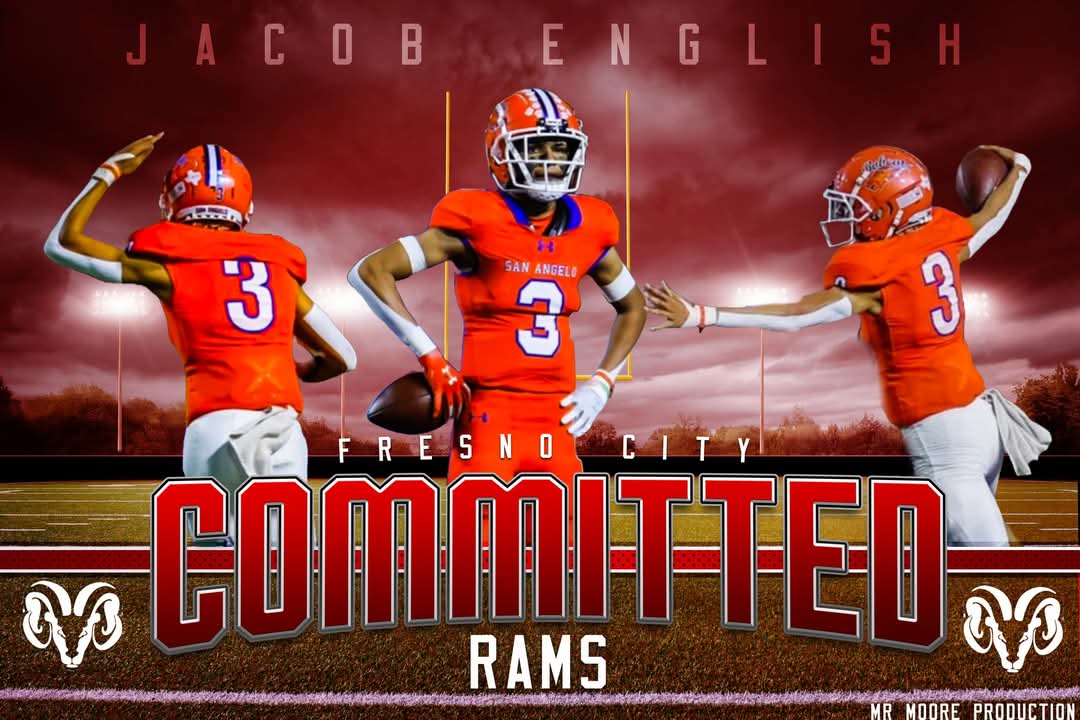 Christian Squeaky English (@squeaky1303) on Twitter photo 100% committed to Fresno City, in Cali! Big bro coming too. Thanks to the coaches that believe in us and are ready to help us grow. Thanks @a1yancy for working with us! <a href="/JacobEnglish17/">Jacob English</a> <a href="/goramfootball/">Fresno City Football</a> <a href="/RobHaynes2/">Rob Haynes</a> 100% committed to Fresno City, in Cali! Big bro coming too. Thanks to the coaches that believe in us and are ready to help us grow. Thanks @a1yancy for working with us! <a href="/JacobEnglish17/">Jacob English</a> <a href="/goramfootball/">Fresno City Football</a> <a href="/RobHaynes2/">Rob Haynes</a>