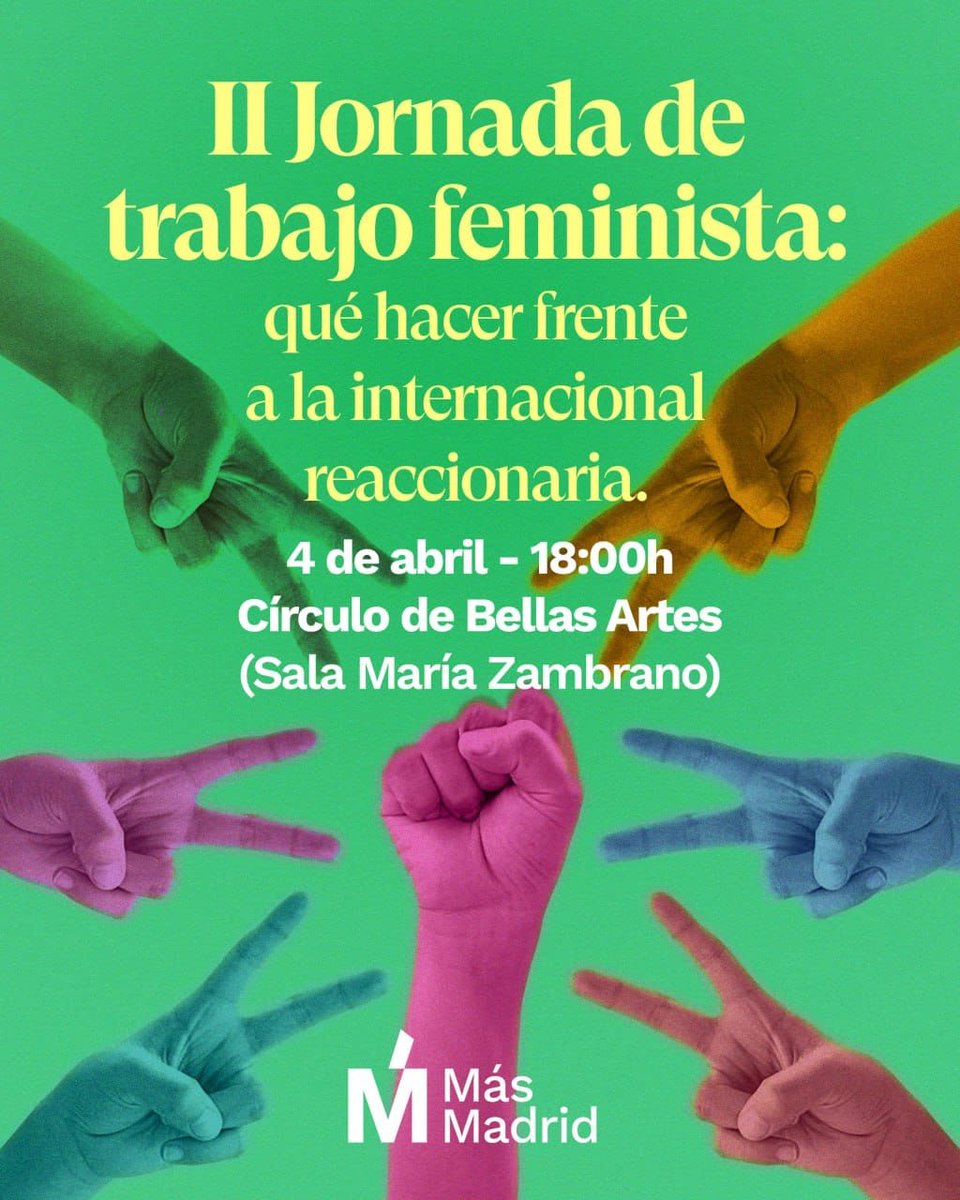 Jornada Feminista, viernes a las 18h