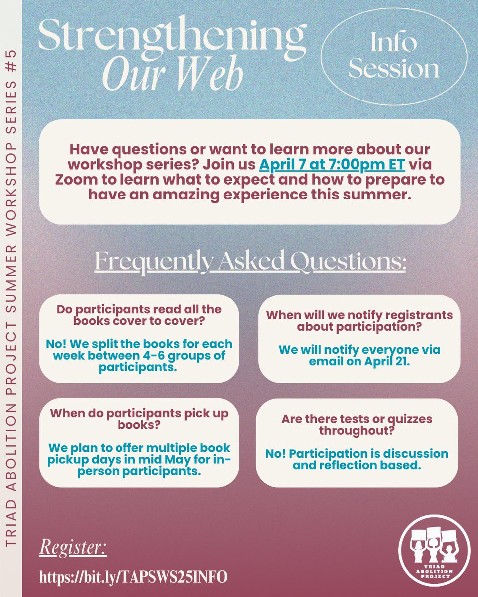 Triad Abolition Project tweet media