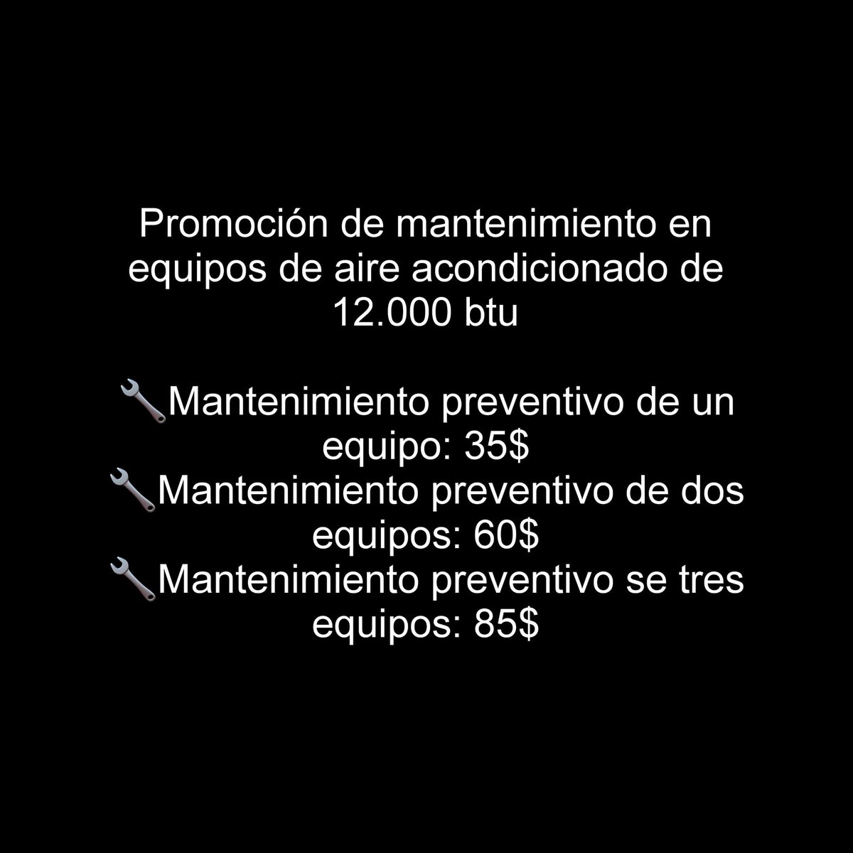 Promoción del mes de Abril.