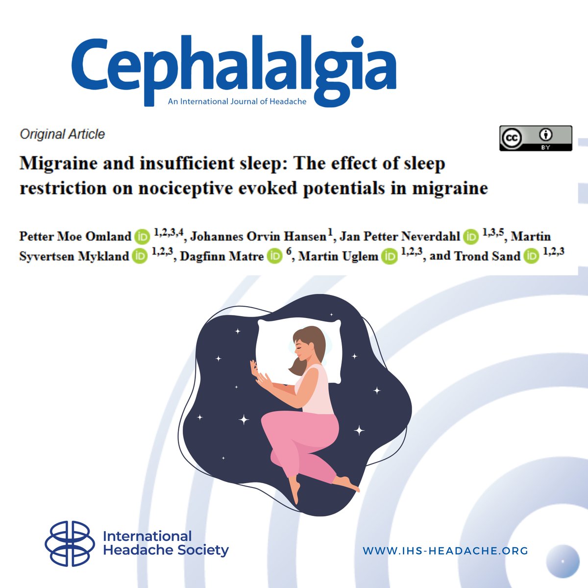 This study found that insufficient sleep may increase cortical inhibitory responses to nociceptive stimulation in migraine. This finding supports the idea that migraine is associated with a vulnerability for insufficient sleep.
journals.sagepub.com/doi/10.1177/03…
#migraine #headache #brain