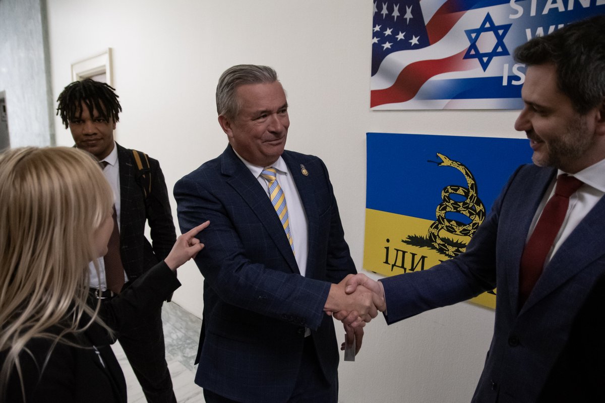 Yesterday, I was honored to welcome members of the Parliament (Verkhovna Rada) of Ukraine. Over 800,000 Russian casualties later, Ukrainians are still fighting for freedom and independence. Their resilience continues to inspire me.