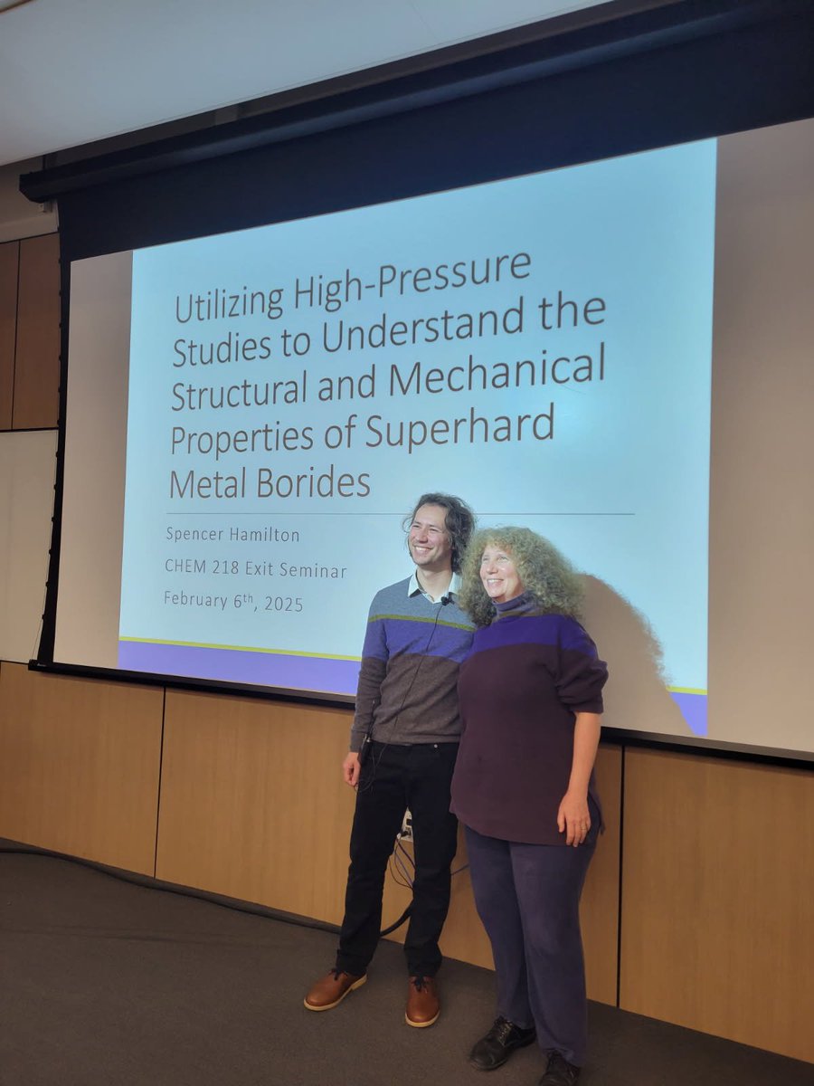 Congratulations to our wonderful labmates Spencer Hamilton and Susan Ju for giving their exit talk! They have accomplished amazing work in our lab on diverse applications including super hard materials, radiative cooling, and fast charging batteries. We will miss them dearly!