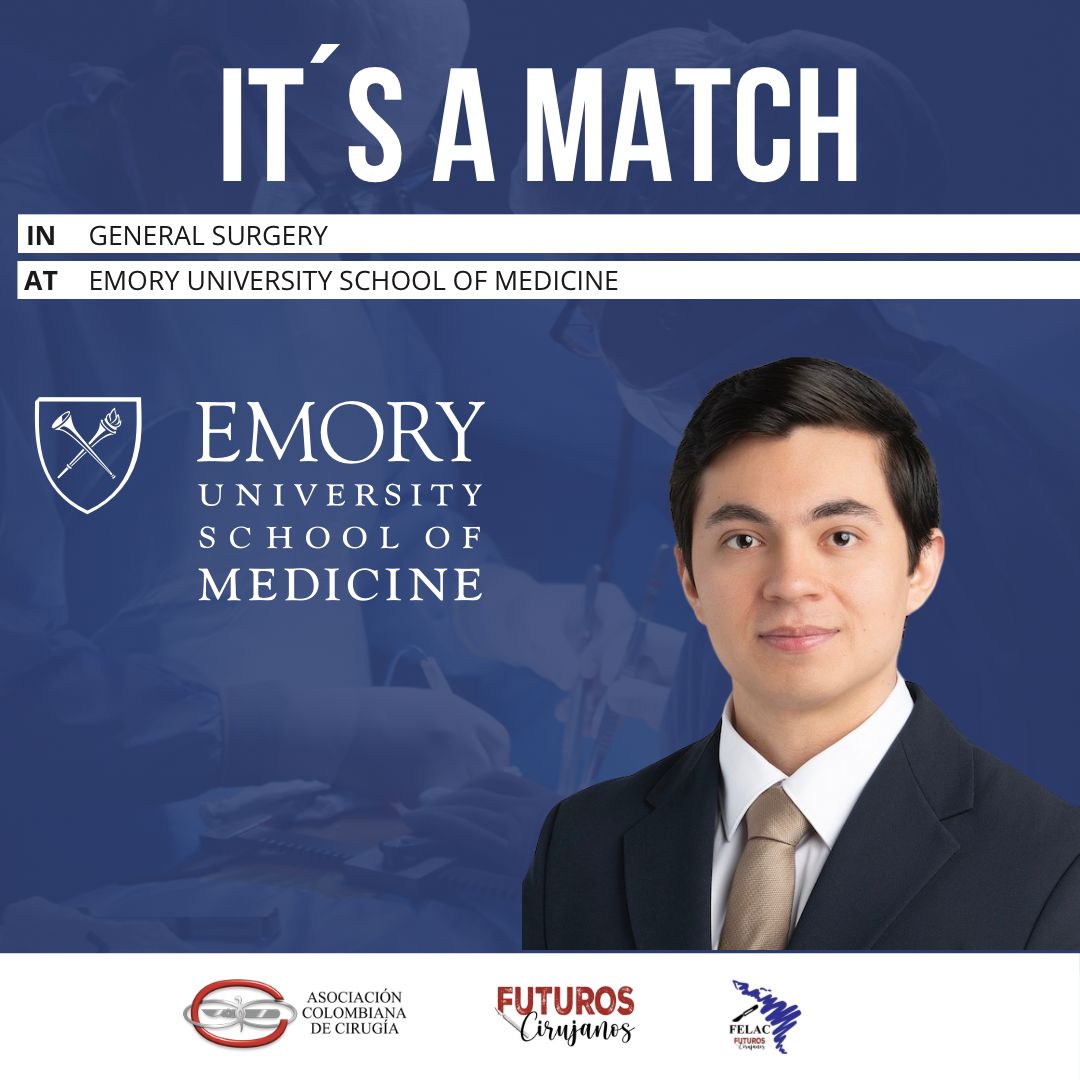 Future Surgeons (@futuroscirascol) on Twitter photo It's a Match 🤩
Huge congratulations, Dr. David Moros! <a href="/David_Moros17/">David Moros</a> 🎉
Today, we celebrate with immense pride your achievement of matching into the renowned General Surgery program at Emory University 🏥🎓. This is a testament to your tireless dedication, passion, and It's a Match 🤩
Huge congratulations, Dr. David Moros! <a href="/David_Moros17/">David Moros</a> 🎉
Today, we celebrate with immense pride your achievement of matching into the renowned General Surgery program at Emory University 🏥🎓. This is a testament to your tireless dedication, passion, and