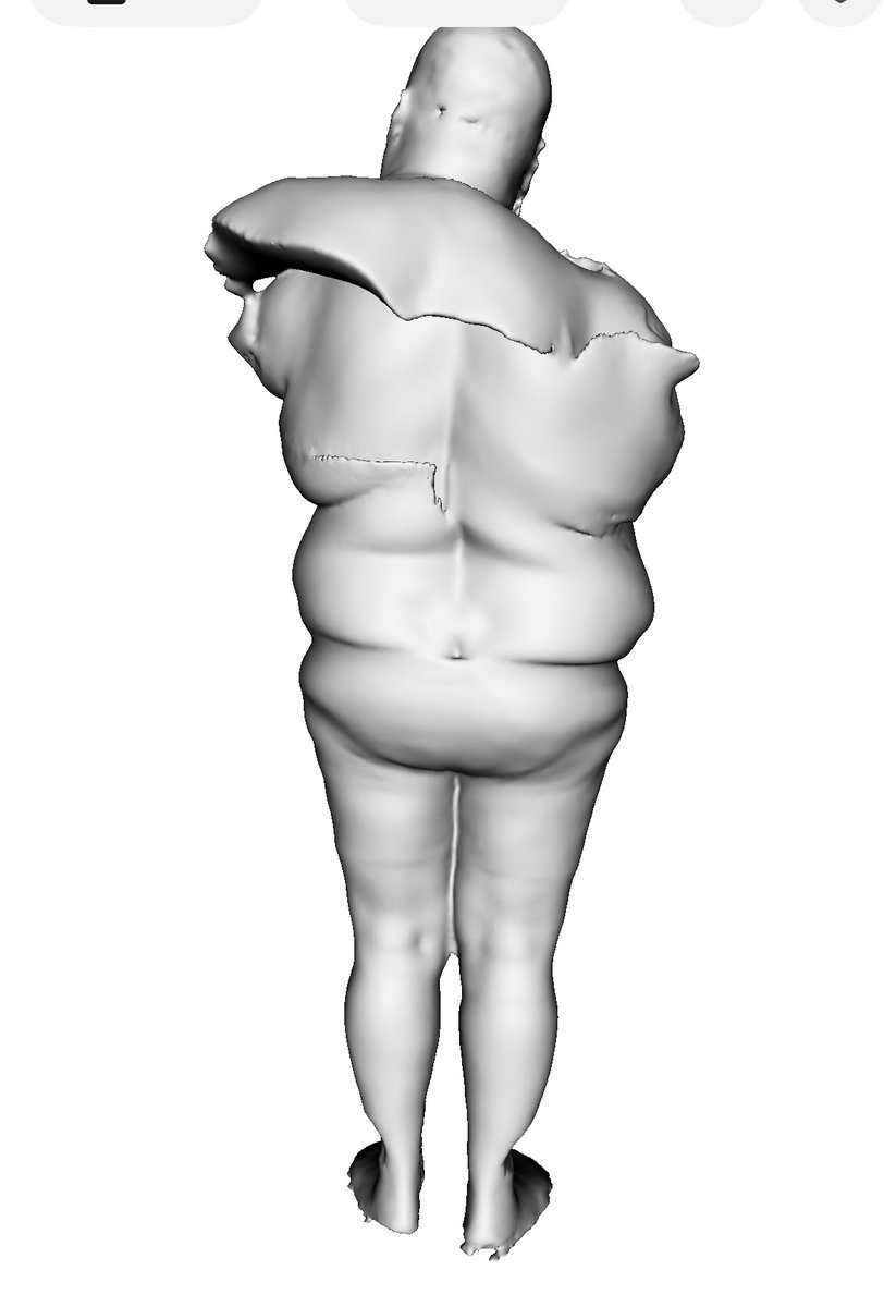 BrotherDaryl2's tweet image. @ShapeScale #ShapeScale At our clinic we paid $9,000 for this machine and end up with scans  with bodies all mangled, is this ready for Commercial Use?