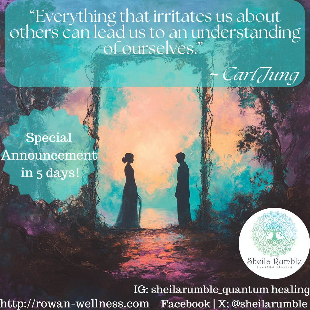 sheilarumble's tweet photo. Relationships are mirrors—messy, beautiful, revealing. Who in your life reflects something you need to see? How do you listen to what they’re showing you without jumping to fix it? I’m finding that’s where the real growth hides.
#ConsciousRelationships #RelationalHealing https://t.co/5xMR36wWiB