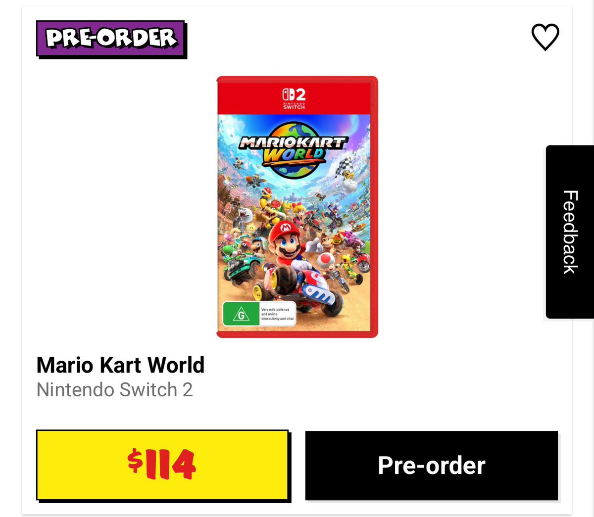 BadBacklog's tweet photo. The Switch 2 games aren’t that much more expensive than new PS5 games in Australia. Obviously the issue will be that switch games tend to not be price reduced as much as ps5 games but everyone’s acting like they’re so much more expensive than what’s already on market. https://t.co/LJ8IcDjV60