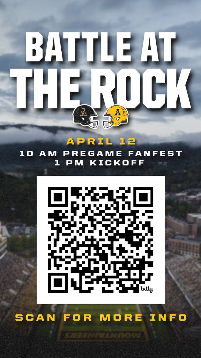 Get tickets for spring game with this link⬇️

appstatesports.evenue.net/events/FBSP