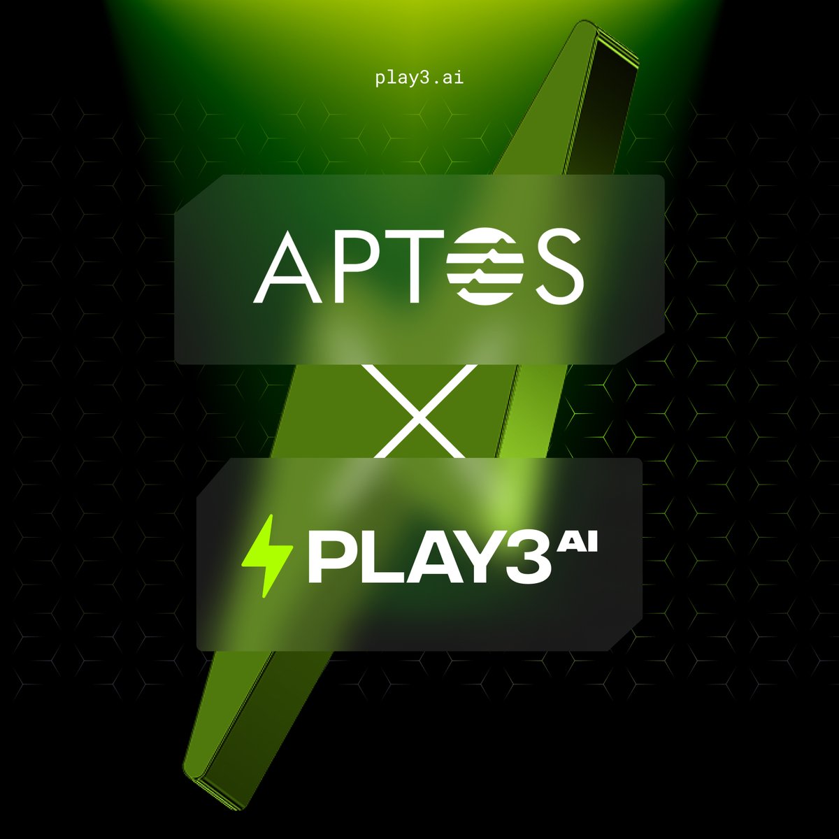 The Big Reveal has come!

<a href="/PLAY3ai/">PLAY3.ai</a> is building on <a href="/Aptos/">Aptos</a> to fuel the agentic economy.   With <a href="/Aptos/">Aptos</a> sub-second speed &amp; mainstream-ready tech, we’re set to become the #1 source for credible agents shaping the future. 
 
Stay tuned for more ⚡️📷⚡️