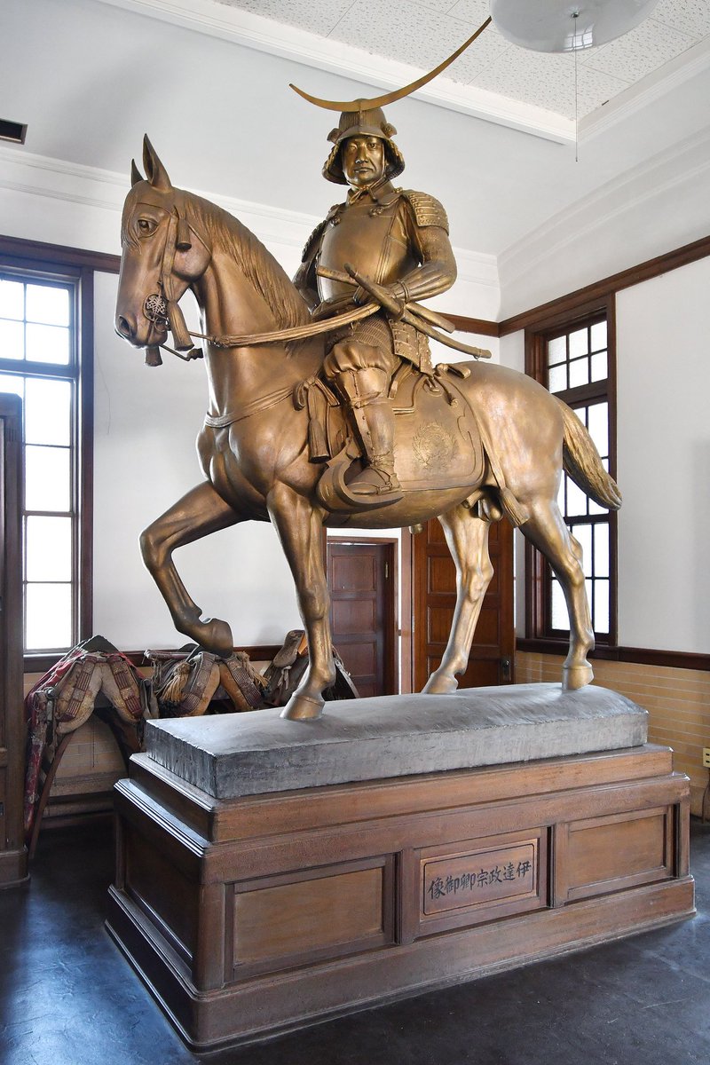 お知らせ】 岩沼市有形文化財指定記念 伊達政宗公騎馬像特別公開