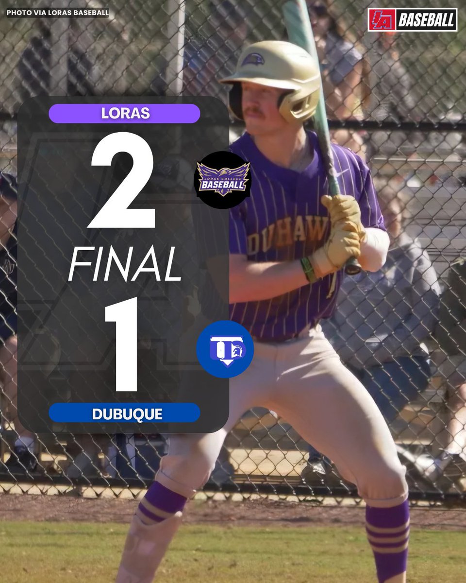 IAbaseball (@iabaseball1) on Twitter photo ICYMI: Thrilling baseball yesterday as <a href="/LorasBaseball/">Loras Baseball</a> walked away victorious in extras over Dubuque. Loras now with 14 wins on the season!
Next up a weekend battle with BVU
#iabaseball ICYMI: Thrilling baseball yesterday as <a href="/LorasBaseball/">Loras Baseball</a> walked away victorious in extras over Dubuque. Loras now with 14 wins on the season!
Next up a weekend battle with BVU
#iabaseball