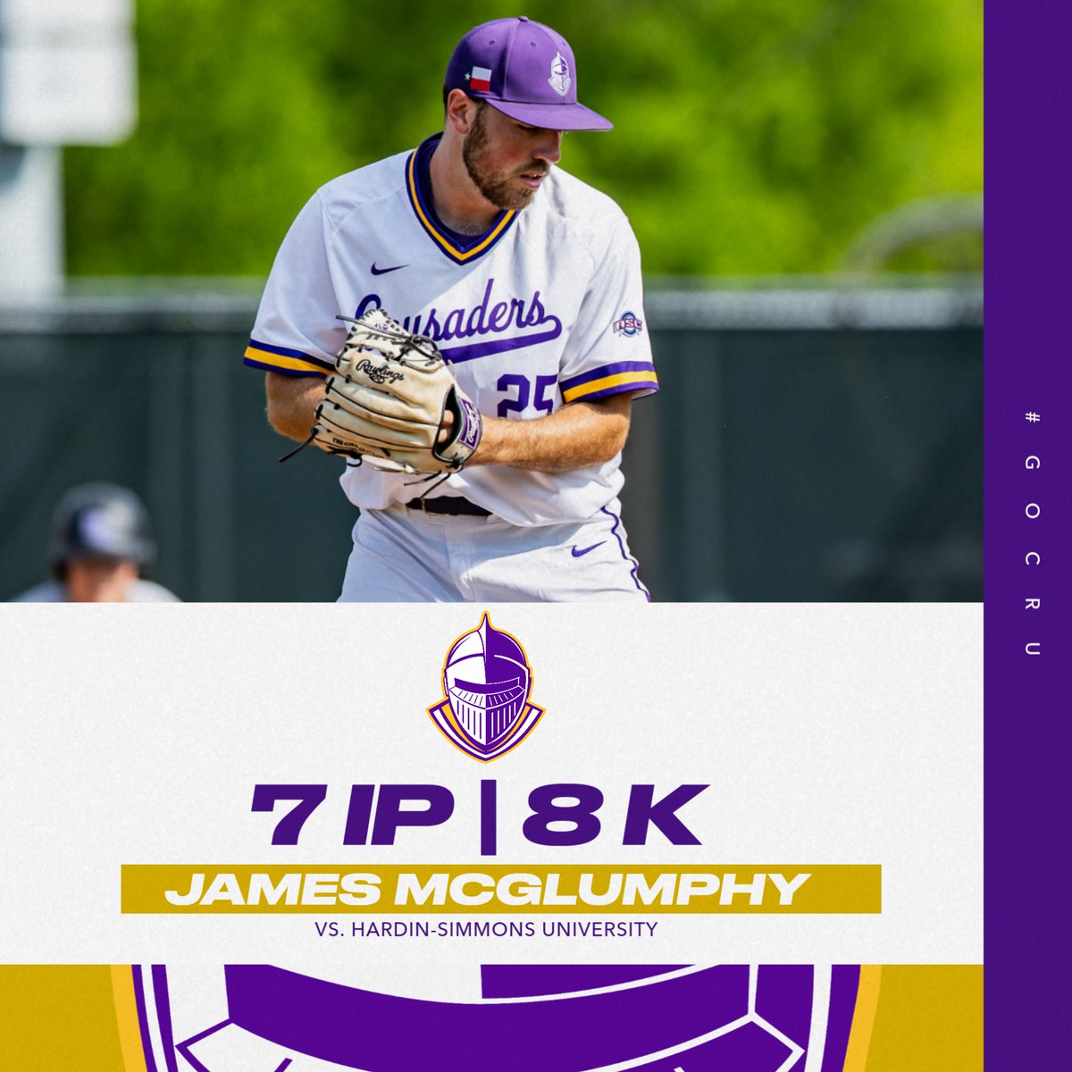 crubaseball's tweet photo. what an outing @JamesMcglumphy 😈

#gocru https://t.co/5NHZkiajQF