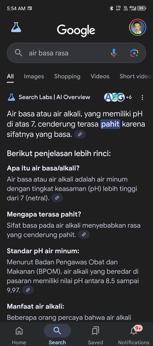adjiematrix's tweet photo. @Juragann_muda2 @SyaefulAn @hafizha_anisa Karena pH nya sekitar 7.3 (cenderung basa) https://t.co/o7mSQM9L67