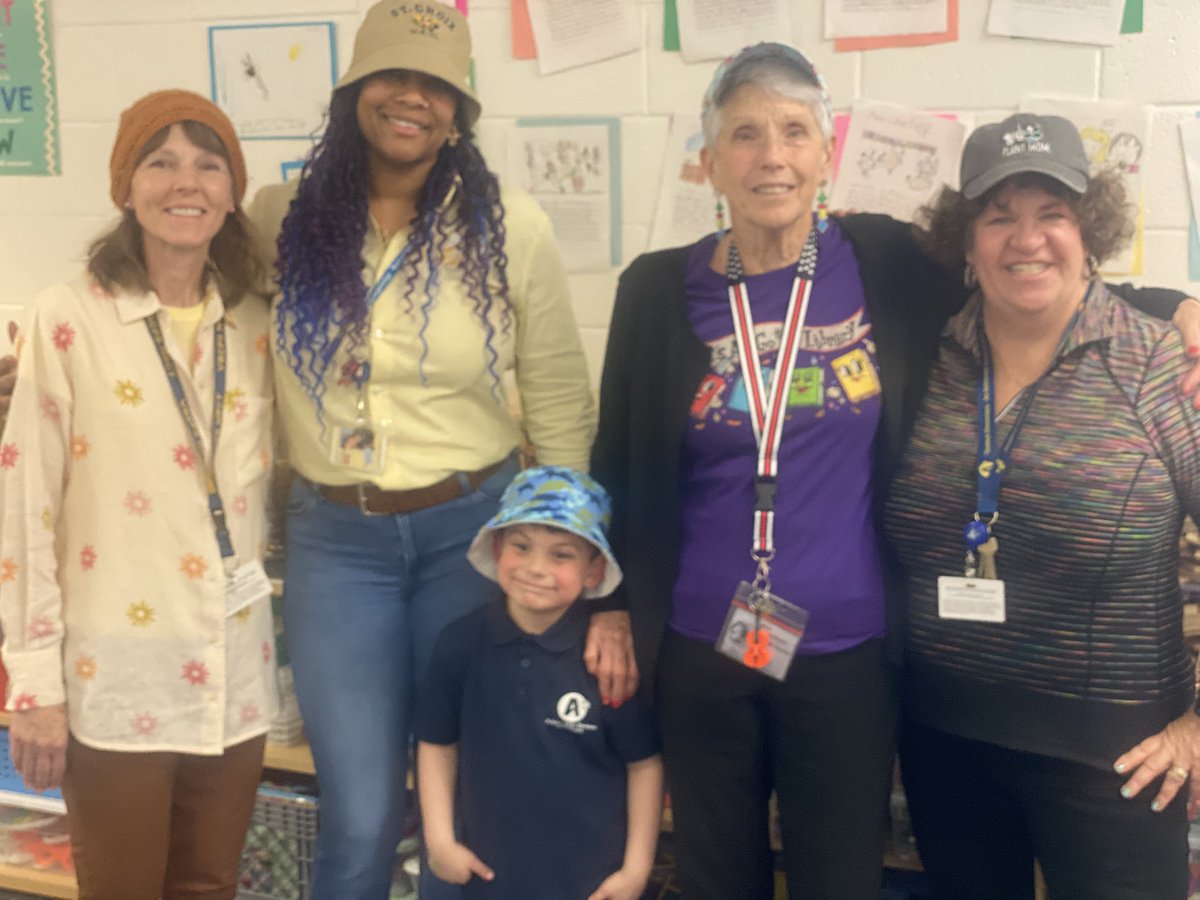 marietculver's tweet image. Hat Day! Hats off for Math! @SeatackDream @vbschools #MathMonth