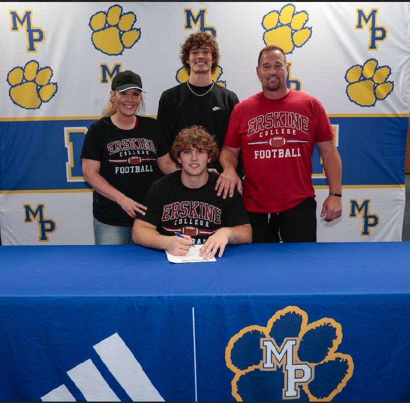 MPTigerFootball (@mptigerfootball) on Twitter photo Congratulations to <a href="/EliDempsey4/">Eli Dempsey</a> on signing with <a href="/FleetFB/">Erskine Football</a> to continue his academic and football career! Go and make the most of this opportunity! We are proud of you! Congratulations to <a href="/EliDempsey4/">Eli Dempsey</a> on signing with <a href="/FleetFB/">Erskine Football</a> to continue his academic and football career! Go and make the most of this opportunity! We are proud of you!