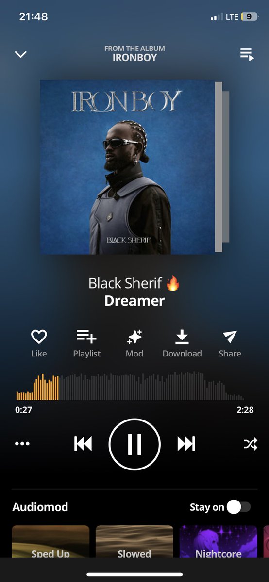 Chale my favorite forever be Dreamer for <a href="/blacksherif_/">IRON BOY</a>  iron boy 🔥🔥🔥🔥🔥🔥 #IronboyAlbum