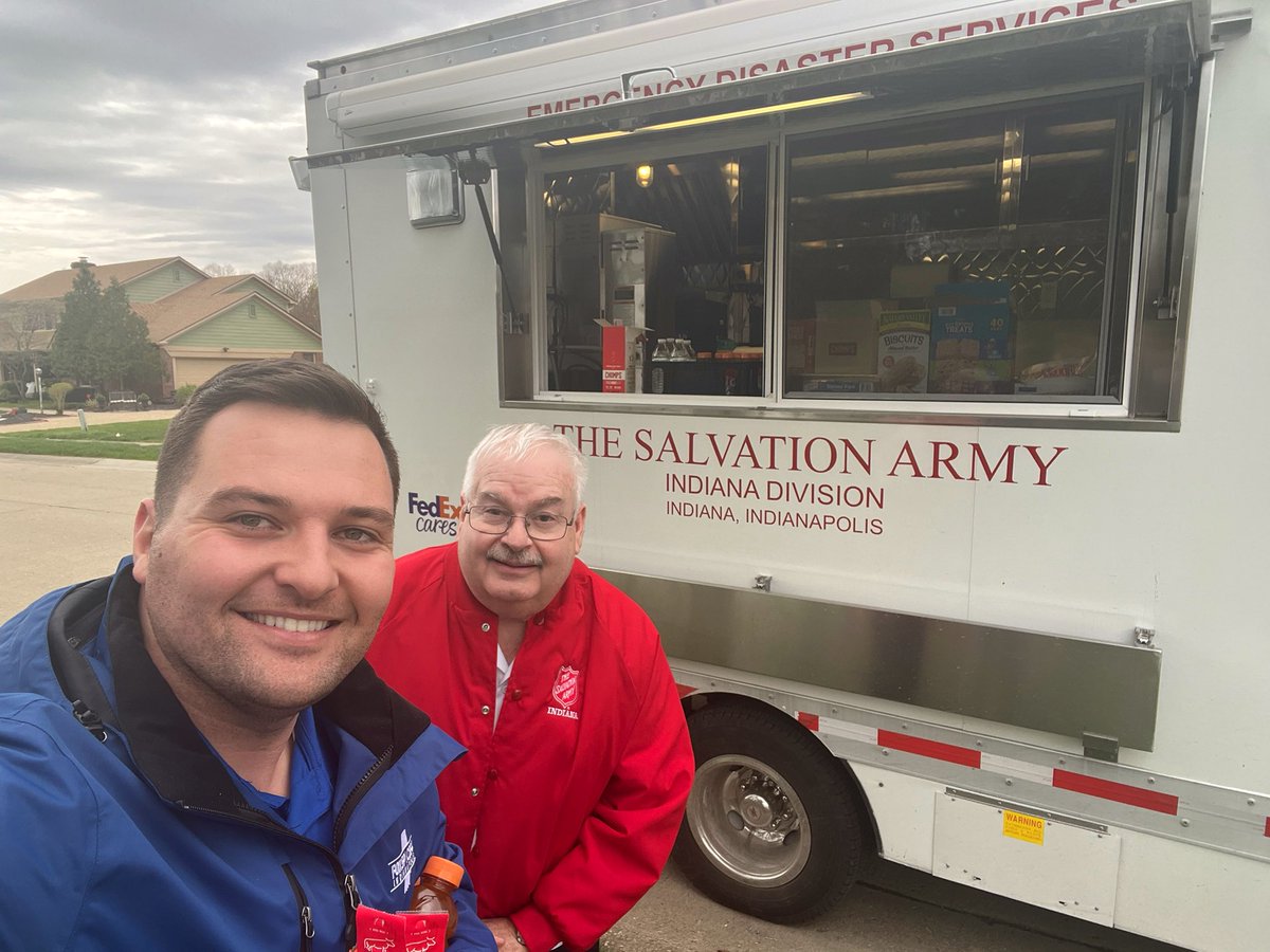 Max Lewis (@maxlewistv) on Twitter photo A big thanks to the guys with <a href="/SAIndiana/">The Salvation Army Indiana Division</a> who were not only handing out drinks and snacks to people cleaning up storm debris but stopped and asked us if we wanted anything during our hours of coverage. It got me through the final hours! Much appreciated! A big thanks to the guys with <a href="/SAIndiana/">The Salvation Army Indiana Division</a> who were not only handing out drinks and snacks to people cleaning up storm debris but stopped and asked us if we wanted anything during our hours of coverage. It got me through the final hours! Much appreciated!