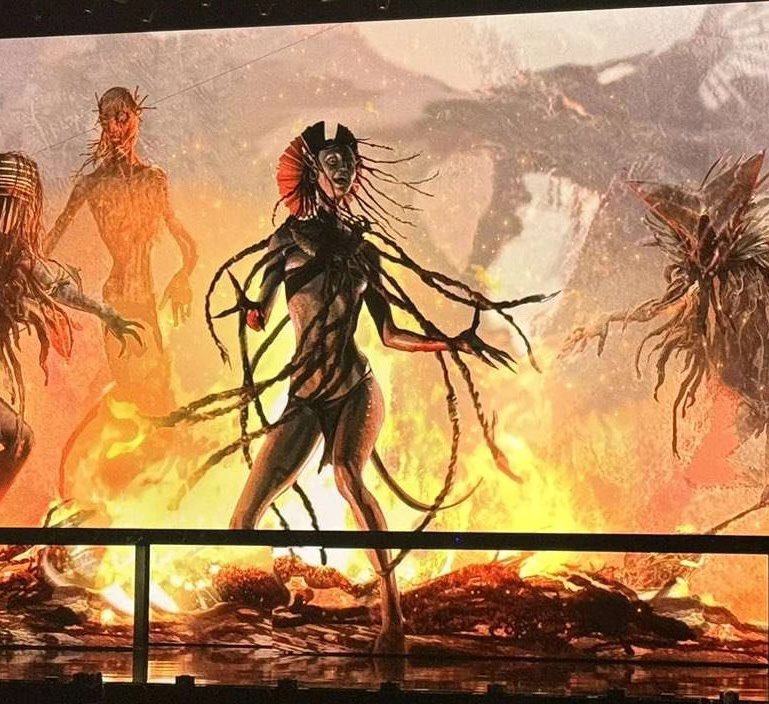DiscussingFilm's tweet photo. James Cameron says the Ash People are the main adversaries of ‘AVATAR:: FIRE &amp; ASH’ alongside the humans 

They are former Na’vi filled with rage https://t.co/5744oMBwvJ