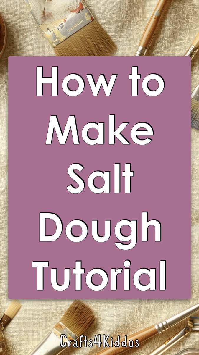 Salt Dough Magic: Making Memories with Your Kids Has Never Been Easier! crafts4kiddos.com/how-to-make-sa…