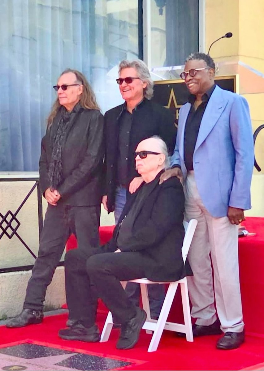 John Carpenter got his long overdue star on the Walk of Fame in Hollywood today, surrounded by all of our heroes!