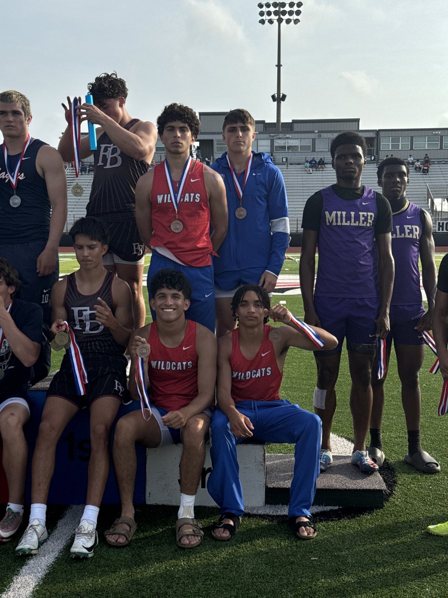 Jonathon Nance (@jonathonnance) on Twitter photo Slow start but got the stick around. Moving on to Area next week. 🥉🏃🏾♂️🏃🏻♂️🏃🏽♂️🏃♂️😤
<a href="/GPAthletics1/">G-P Wildcat Athletics</a>
<a href="/TroyryanCurtis/">Troyryan</a> , <a href="/Coates_Brandon1/">Brandon Coates</a>, <a href="/Cody_Adame5/">Cody Adame</a>, Johnny Long Slow start but got the stick around. Moving on to Area next week. 🥉🏃🏾♂️🏃🏻♂️🏃🏽♂️🏃♂️😤
<a href="/GPAthletics1/">G-P Wildcat Athletics</a>
<a href="/TroyryanCurtis/">Troyryan</a> , <a href="/Coates_Brandon1/">Brandon Coates</a>, <a href="/Cody_Adame5/">Cody Adame</a>, Johnny Long