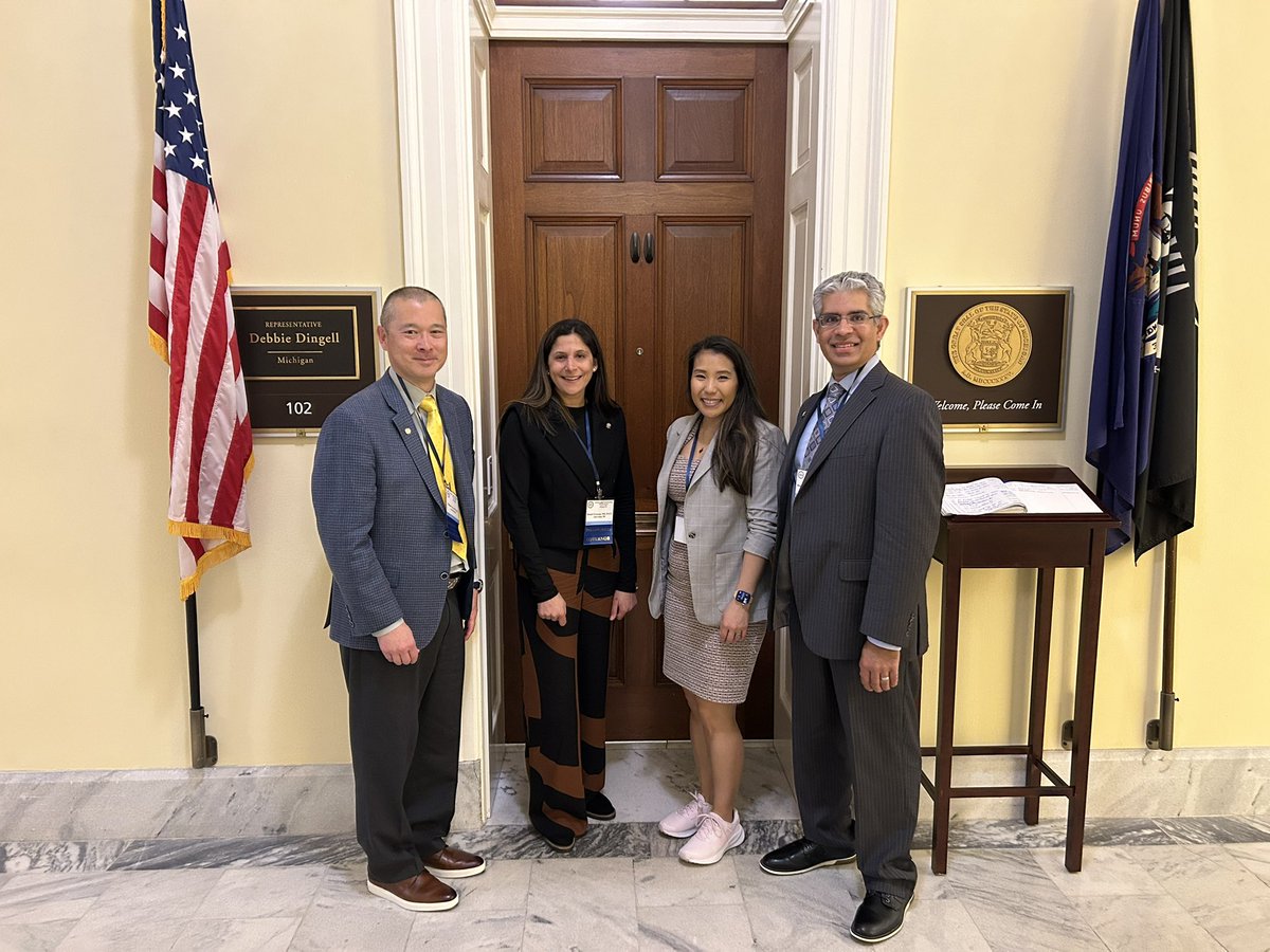 Thanks to <a href="/RepDebDingell/">Rep. Debbie Dingell</a> for meeting with us today!!