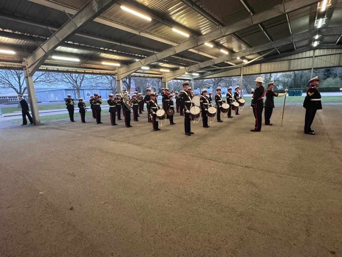 Lt Cdr (VCC) Regional Officer (South) (@vccsouthregion) on Twitter photo Well done to 1/25 Recruits who tonight passed out & received their Caps.
Welcome to the Gosport RMVCC Band. Our thanks to HMS Sultan’s PELO and BWO along with a Capt from the RMBS Portsmouth for being their VIPs <a href="/VCCcadets/">Volunteer Cadet Corps</a> <a href="/rncadetforces/">Royal Navy Cadet Forces</a> <a href="/HMSsultan/">HMS Sultan</a> <a href="/BandsRMVCC/">Bands of the Royal Marines Volunteer Cadet Corps</a> <a href="/RMBandService/">The Bands of HM Royal Marines</a> Well done to 1/25 Recruits who tonight passed out & received their Caps.
Welcome to the Gosport RMVCC Band. Our thanks to HMS Sultan’s PELO and BWO along with a Capt from the RMBS Portsmouth for being their VIPs <a href="/VCCcadets/">Volunteer Cadet Corps</a> <a href="/rncadetforces/">Royal Navy Cadet Forces</a> <a href="/HMSsultan/">HMS Sultan</a> <a href="/BandsRMVCC/">Bands of the Royal Marines Volunteer Cadet Corps</a> <a href="/RMBandService/">The Bands of HM Royal Marines</a>