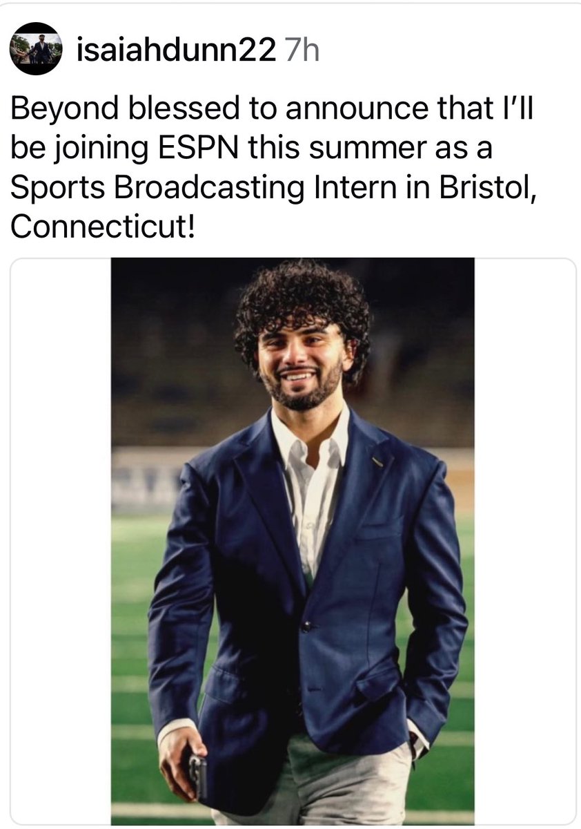 Congratulations Isaiah!!!