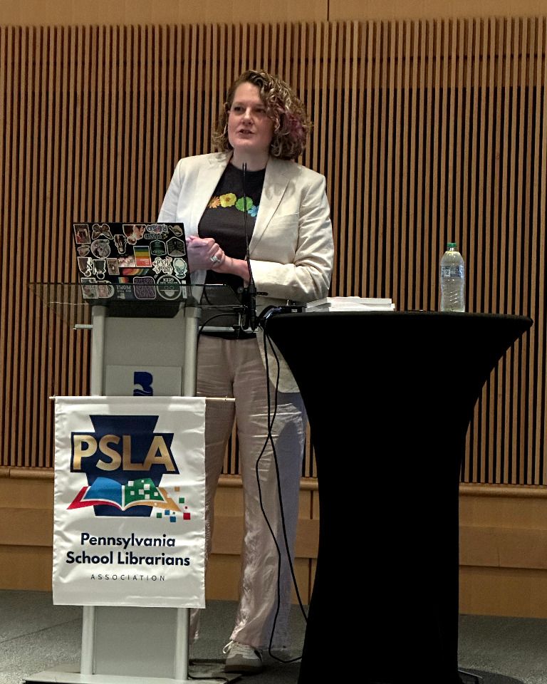 PSLA_News's tweet photo. Kicking off the #PSLA conference with Keynote speaker Julie Stivers https://t.co/Qi5pVnO0Sh