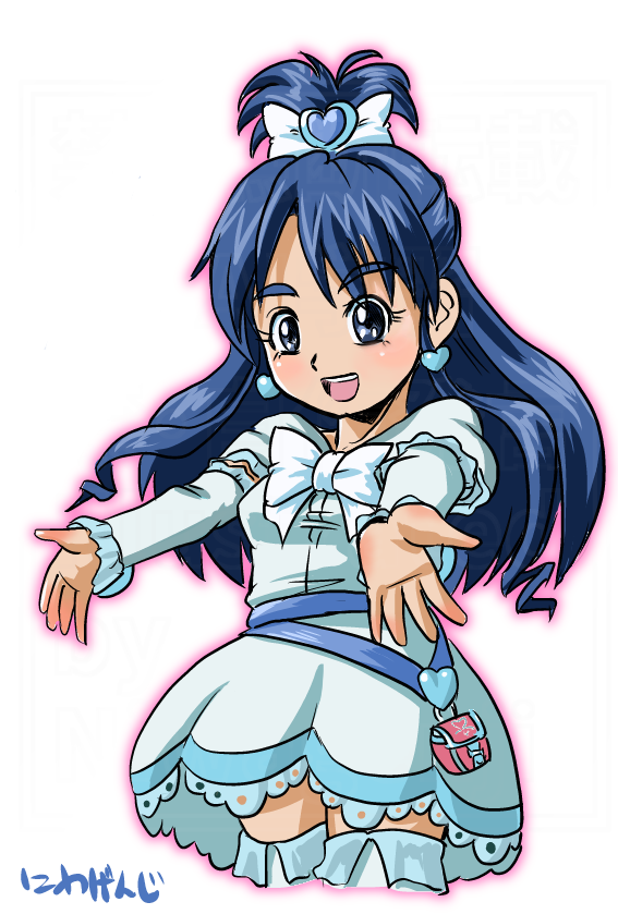 キュアホワイト ,雪城ほのか 「#毎日絵一枚上げるキュアホワイト生誕祭 」|にわげんじのイラスト