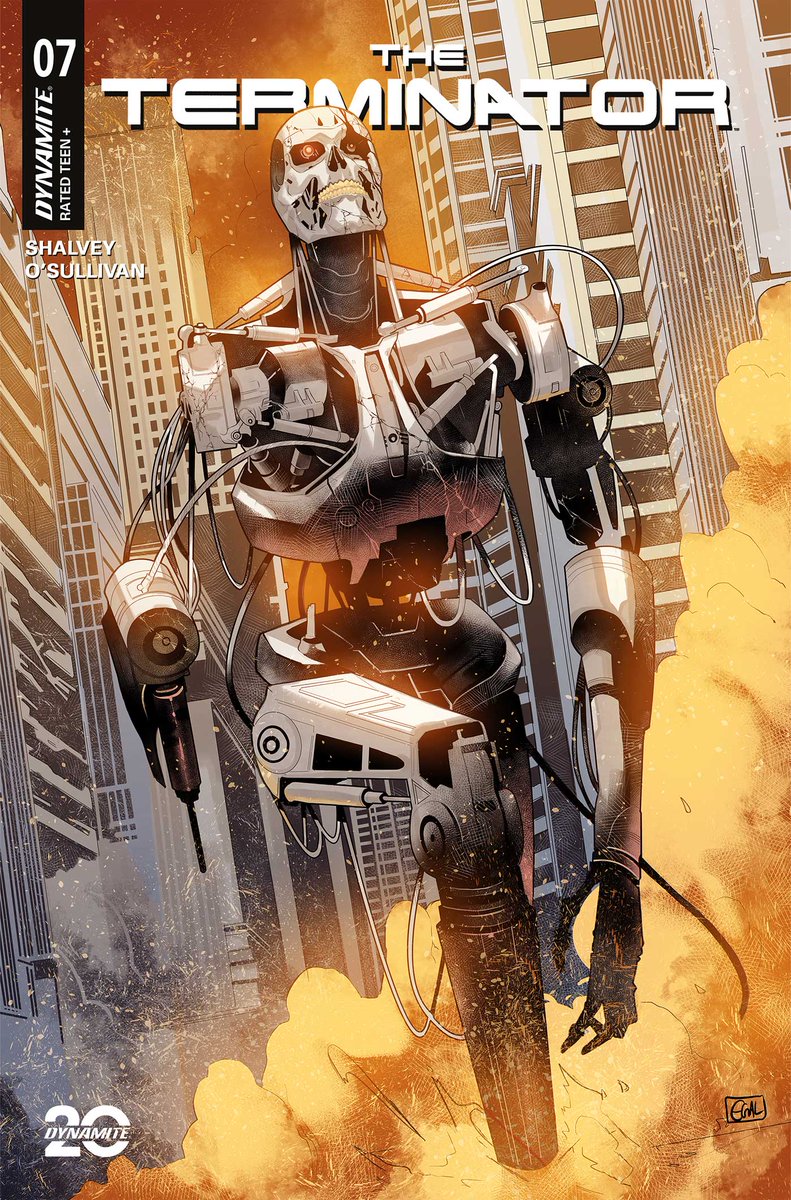 DynamiteComics's tweet photo. Monday is the Final Order Cutoff for Terminator #7 from Declan Shalvey and David O’Sullivan. Look for the cover by Edwin Galmon. Also available in Virgin.

#terminator #declanshalvey #davidosullivan #edwingalmon

https://t.co/UOXfYgMGeS https://t.co/8CfiL72eFT